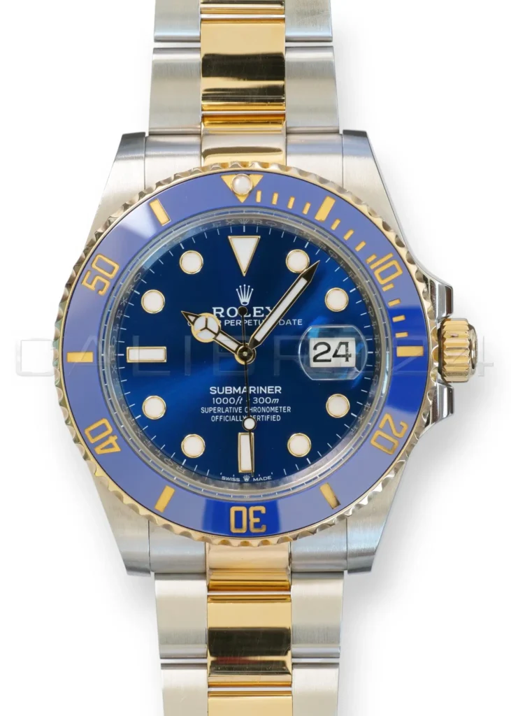 Rolex Submariner Date 41 Bluesy,Rolex Submariner Bluesy 126613LB Yellow Gold & Oyster Steel 2022 Excellent Condition full set with box and papers available at Calibre24 Luxury Watches Perth Australia