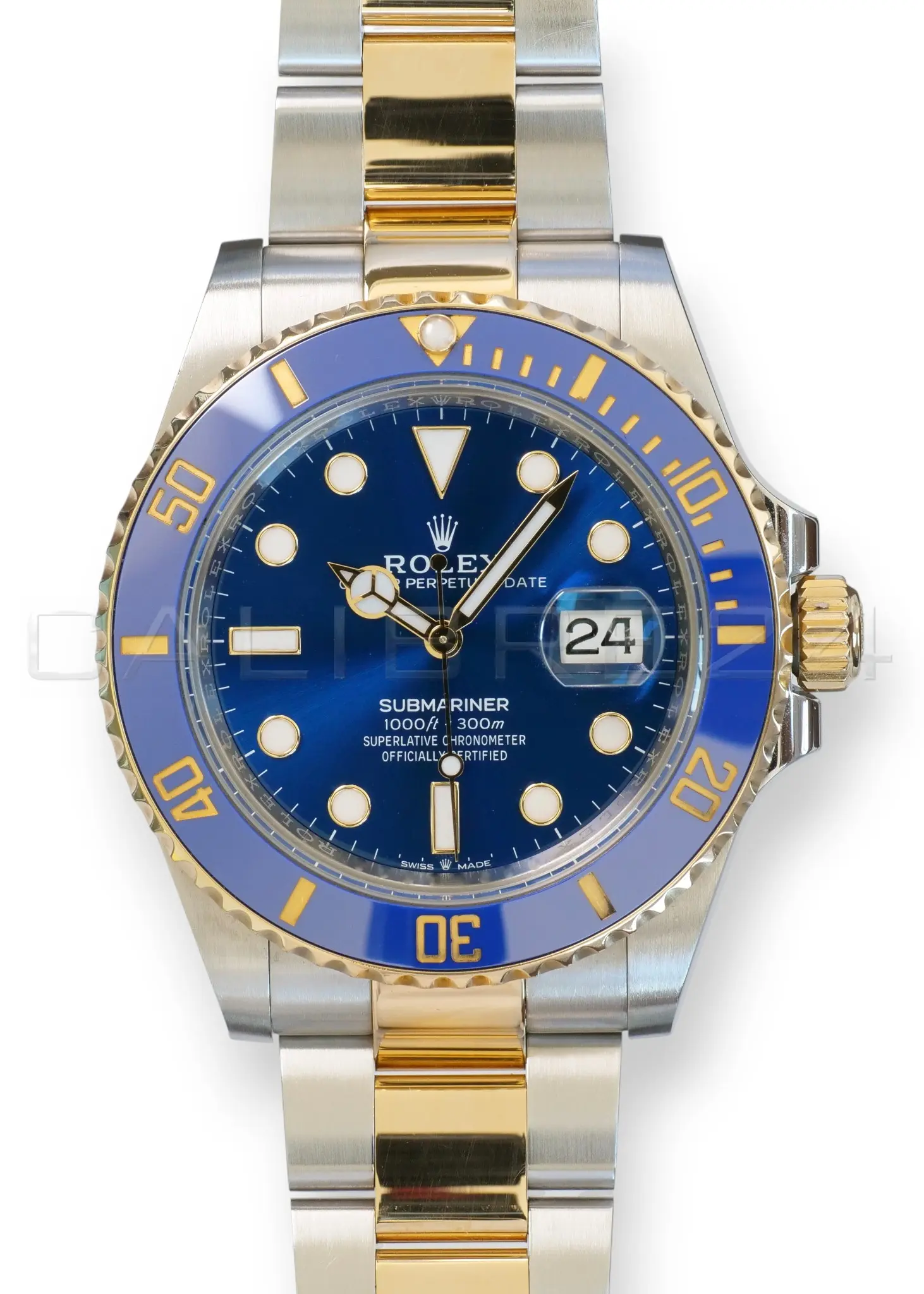 Rolex Submariner Date 41 Bluesy,Rolex Submariner Bluesy 126613LB Yellow Gold & Oyster Steel 2022 Excellent Condition full set with box and papers available at Calibre24 Luxury Watches Perth Australia