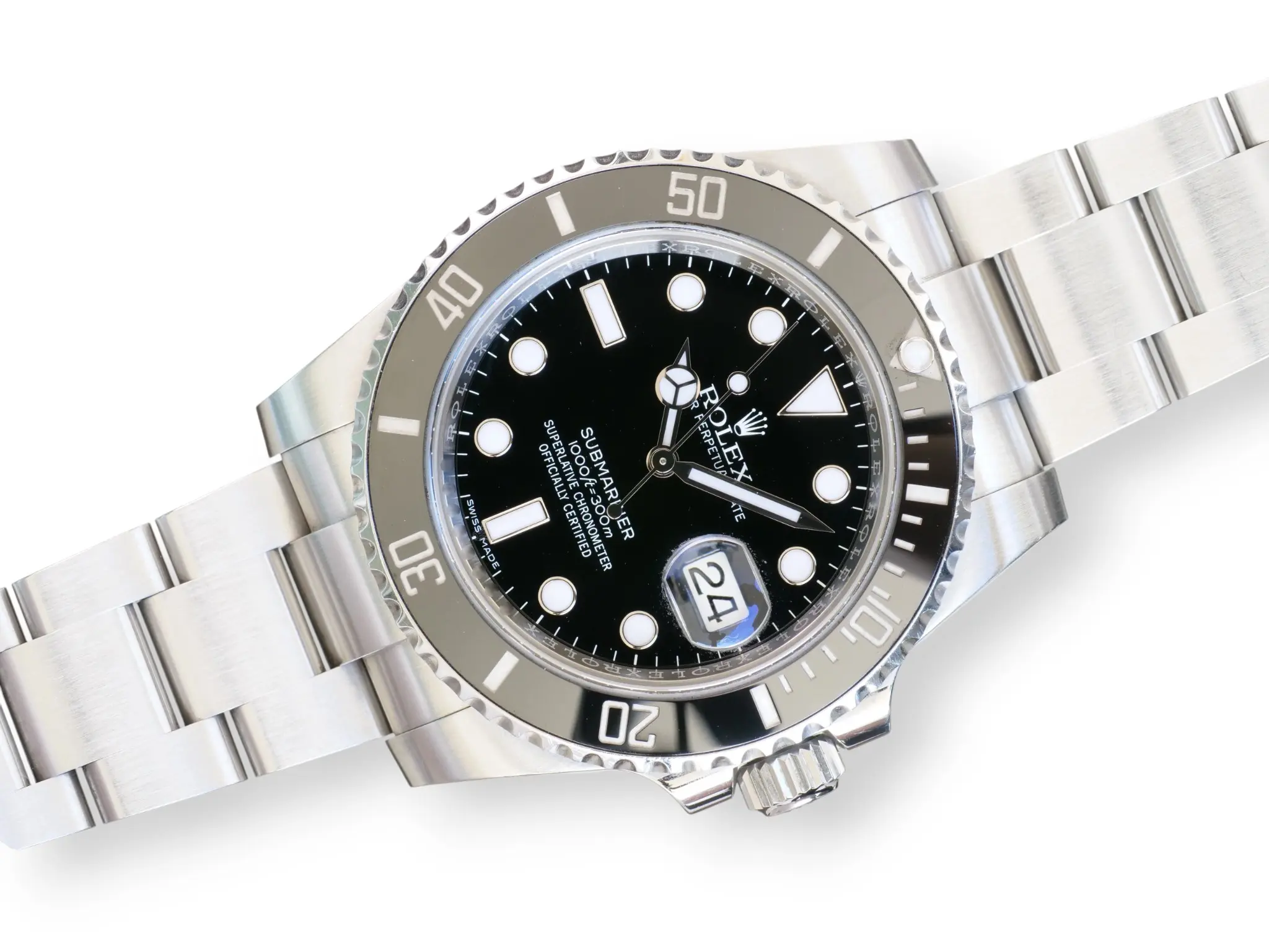 Rolex Submariner Date 40 116610LN excellent condition 2018 full set with box and papers for sale at Calibre24 Luxury Watches Perth Australia