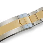 Rolex Submariner Date Bluesy two-tone Oyster bracelet yellow gold centre links Oysterlock Glidelock clasp