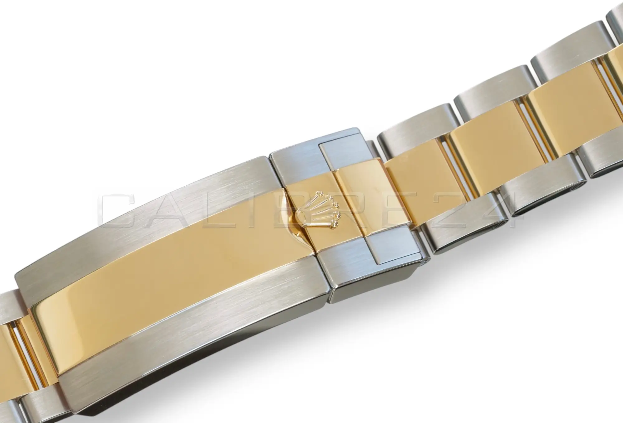Rolex Submariner Date Bluesy two-tone Oyster bracelet yellow gold centre links Oysterlock Glidelock clasp