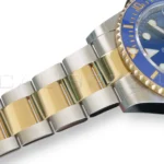 Rolex Submariner Date Bluesy two-tone Oyster bracelet yellow gold centre links Oysterlock Glidelock clasp