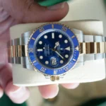 Rolex Submariner Date Bluesy 126613LB 2025 mint full set box green warranty card papers Calibre24 Perth