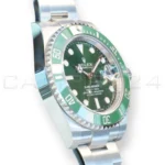 Rolex Submariner Hulk 116610LV 2020 NOS green dial green cerachrom bezel 40mm front view discontinue