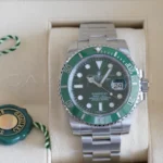 Rolex Submariner Hulk 116610LV mint discontinued original Rolex boxes manuals hang tag Calibre24 Perth