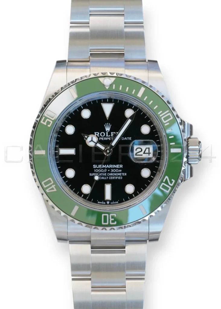 Rolex Submariner Date 41 Starbucks 126610LV-0002 Oyster 2026 brand new black dial green bezel MK2 front