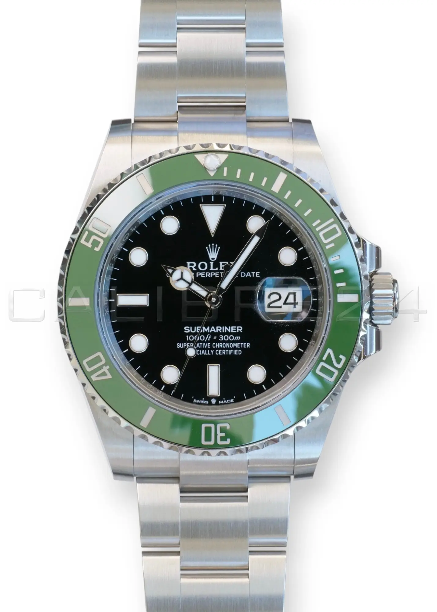 ROLEX SUBMARINER DATE 41 STARBUCKS GREEN BEZEL 126610LV