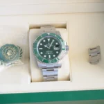 Rolex Submariner Hulk Date 116610LV Mint condition 2020 full set with box and papers for sale at Calibre24 Luxury Watches Perth Australia