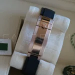 Rolex Yacht‑Master 40 Everose Gold Oysterflex 126655 2022 NOS Brand New Full Set for sale at Calibre24 Perth Australia