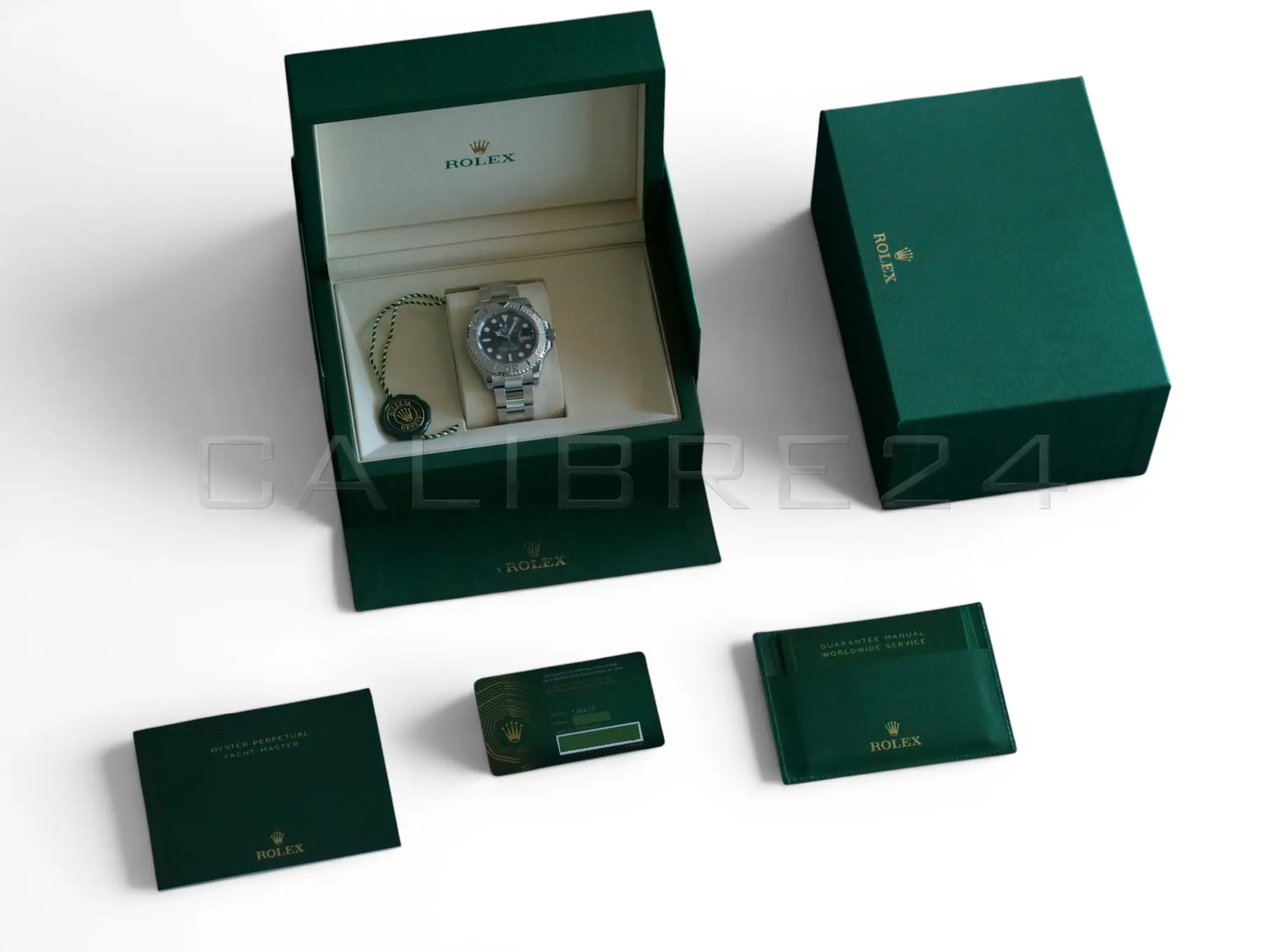 Rolex Yacht‑Master 40 Slate Dial Oystersteel Platinum 126622 Brand New 2026 Full Set for sale at Calibre24 Perth Australia