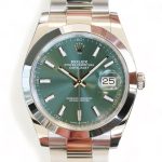 ROLEX DATEJUST 41 MINT GREEN