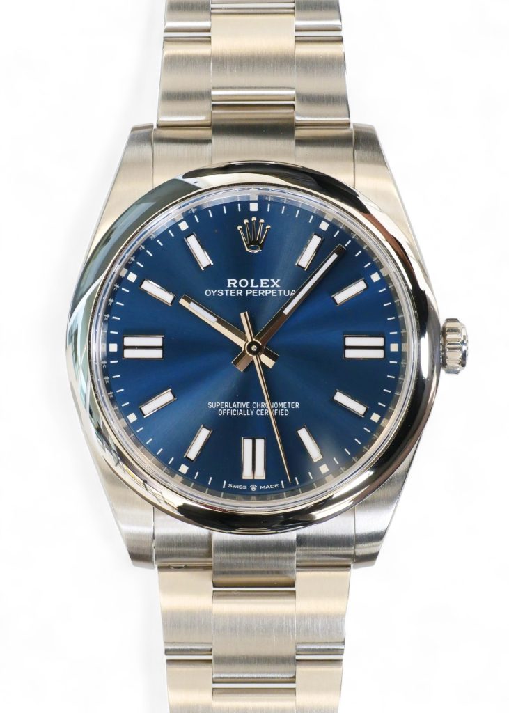 ROLEX OYSTER PERPETUAL 41 BLUE DIAL