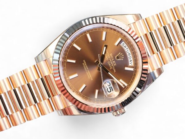 Chocolate gold watch deals
