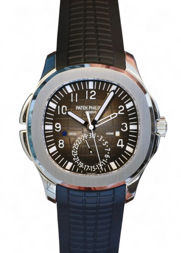 PATEK PHILIPPE AQUANAUT TRAVEL TIME 5164A DISCONTINUED MODEL Calibre24 Luxury Watches
