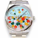 Rolex Oyster Perpetual 41 Celebration motif Box set
