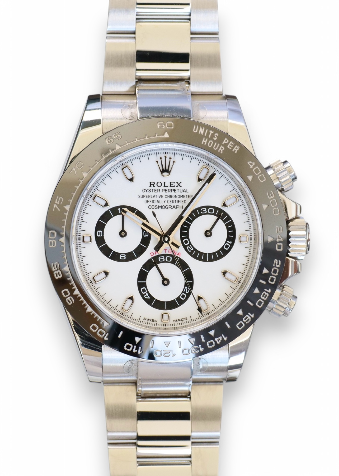 Rolex Cosmograph Daytona White Panda Dial