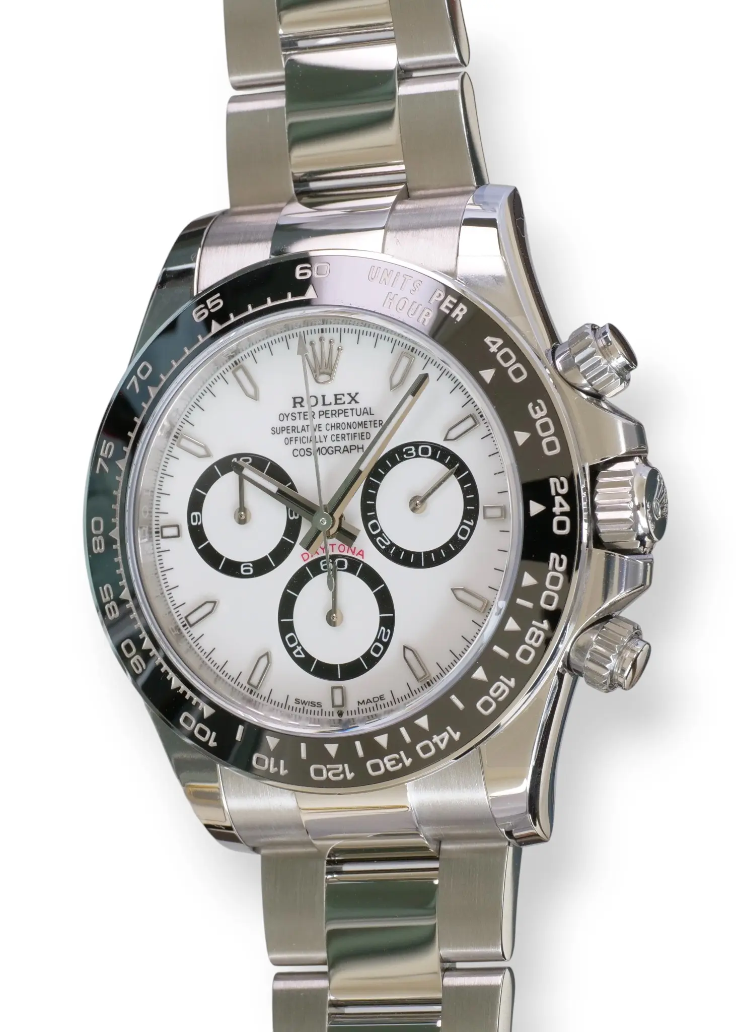 Rolex Datrona 126500LN Panda Dial Brand New 2025 full set with box and papers for sale at Calibre24 Luxury Watches Perth Australia