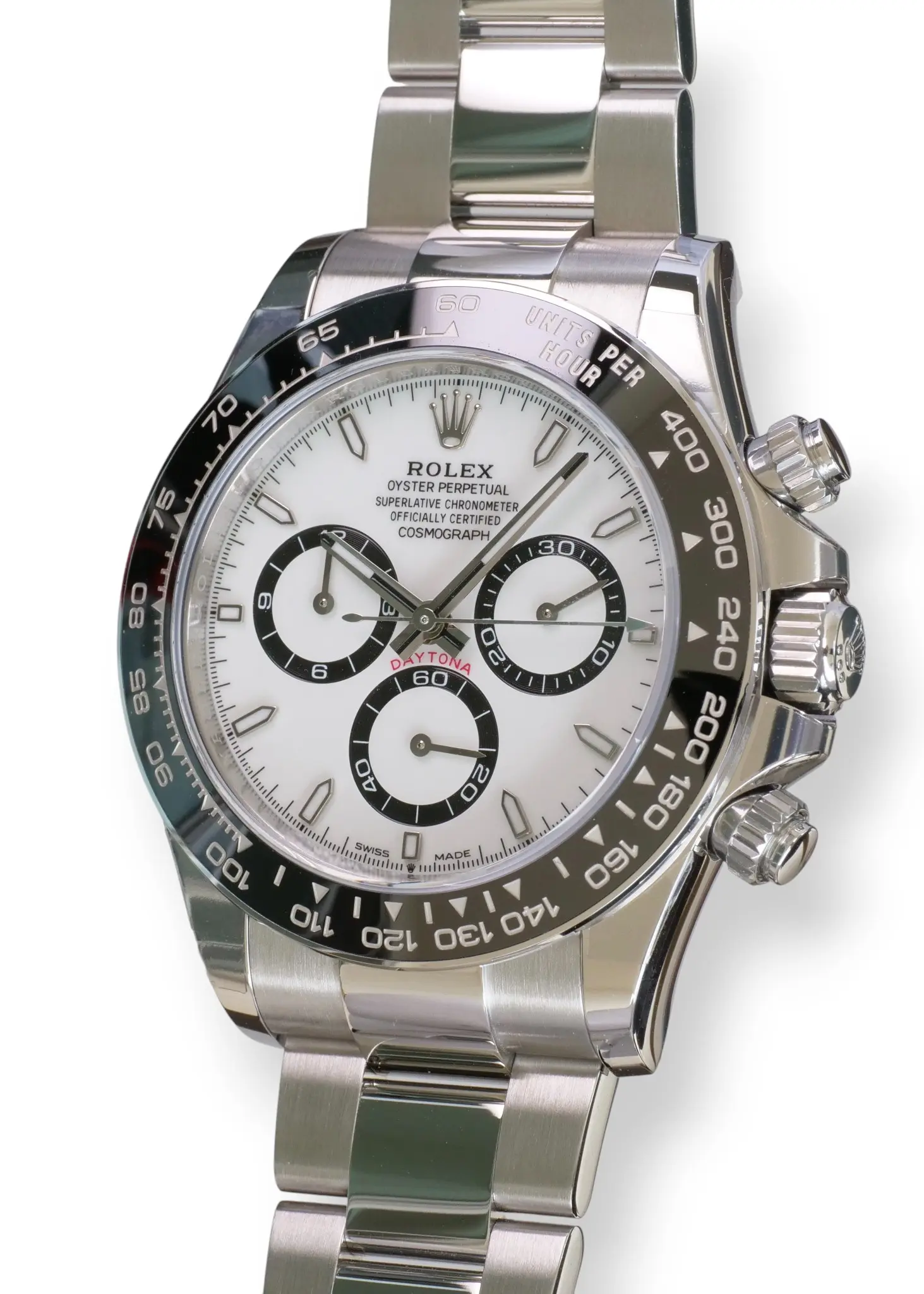 Rolex Datrona 126500LN Panda Dial Brand New 2025 full set with box and papers for sale at Calibre24 Luxury Watches Perth Australia