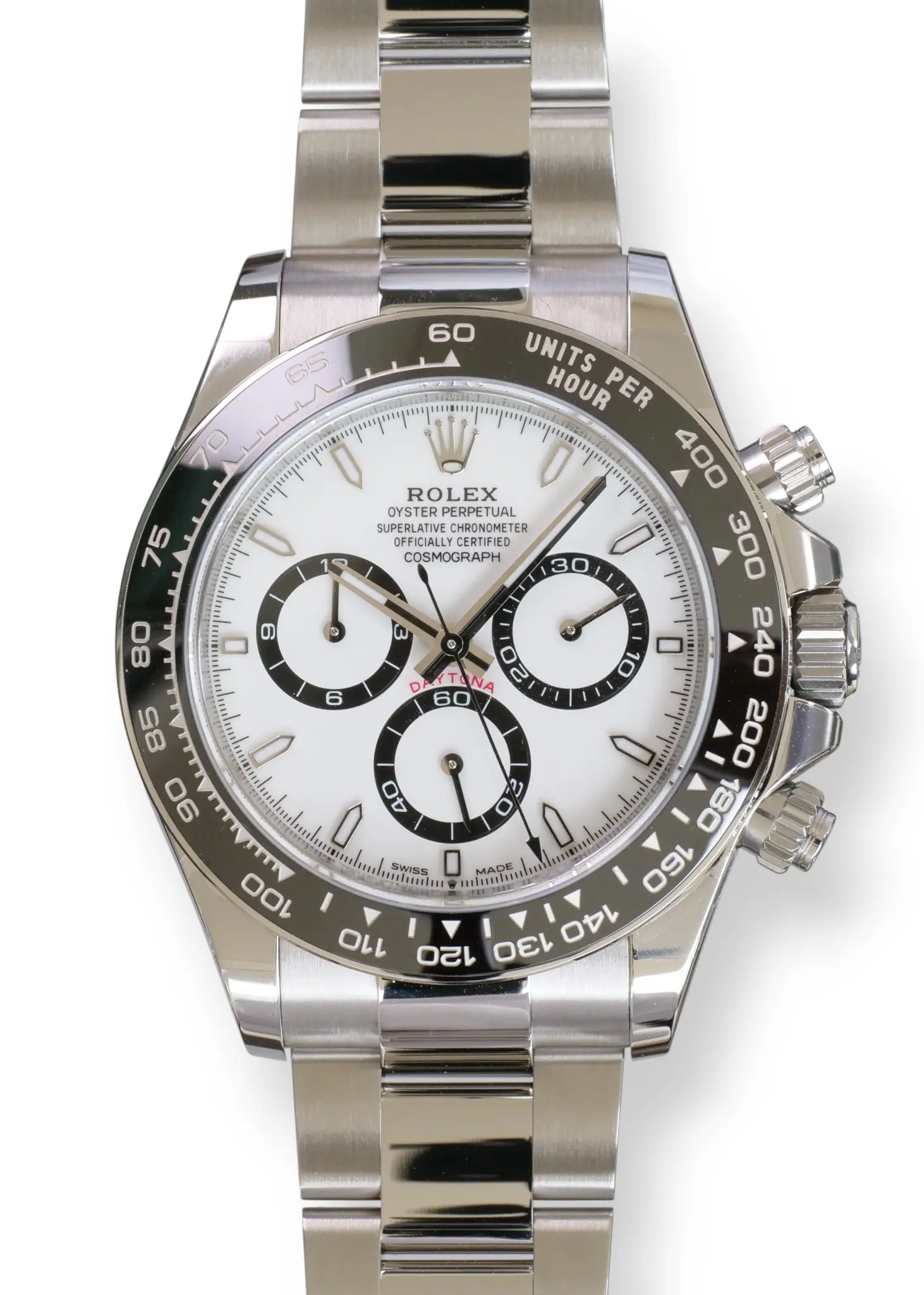 Rolex Cosmograph Daytona Panda 126500LN Brand New 2025 full set with box and papers for sale at Calibre24 Luxury Watches Perth Australia