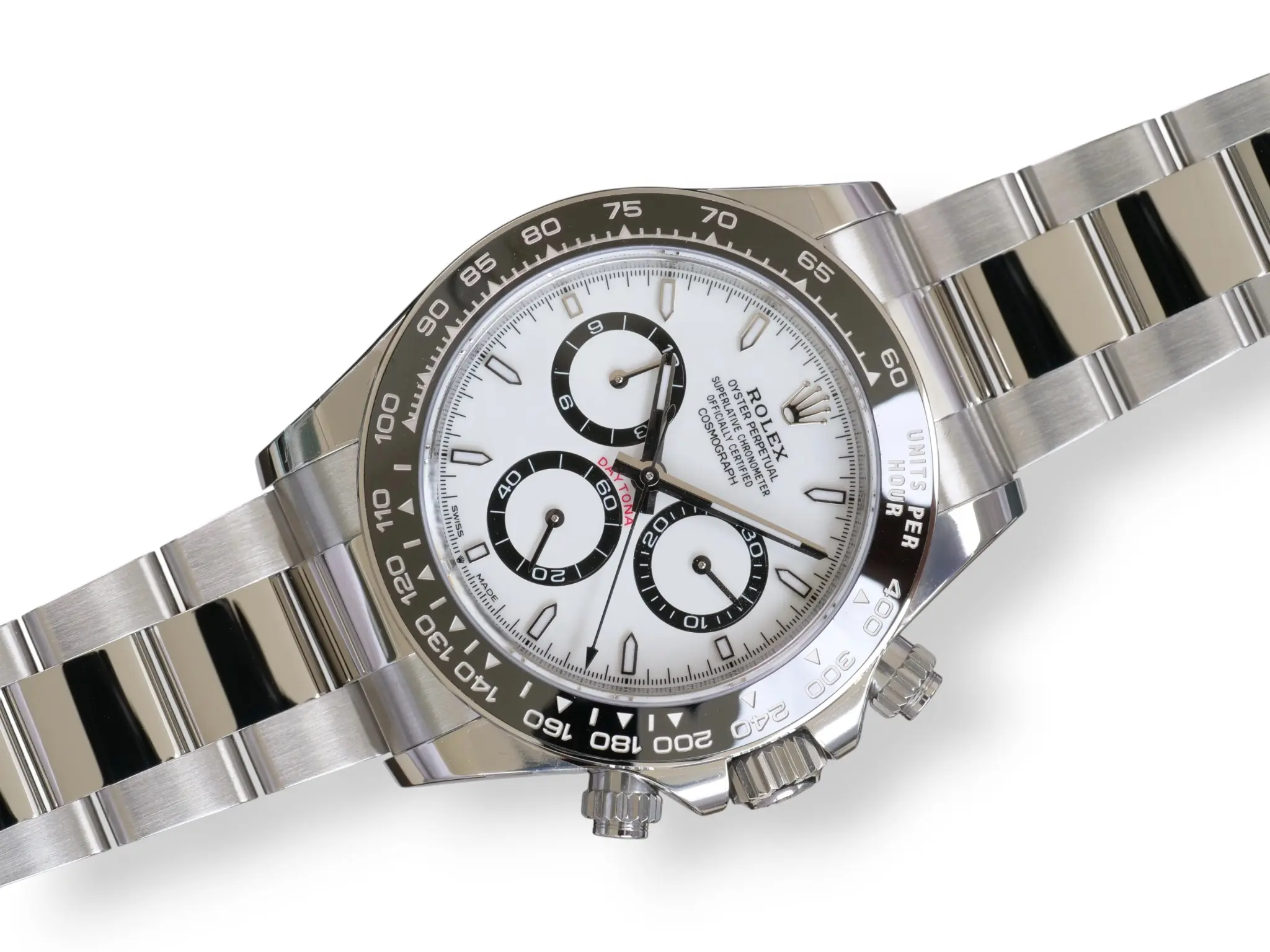 Rolex Datrona 126500LN Panda Dial Brand New 2025 full set with box and papers for sale at Calibre24 Luxury Watches Perth Australia