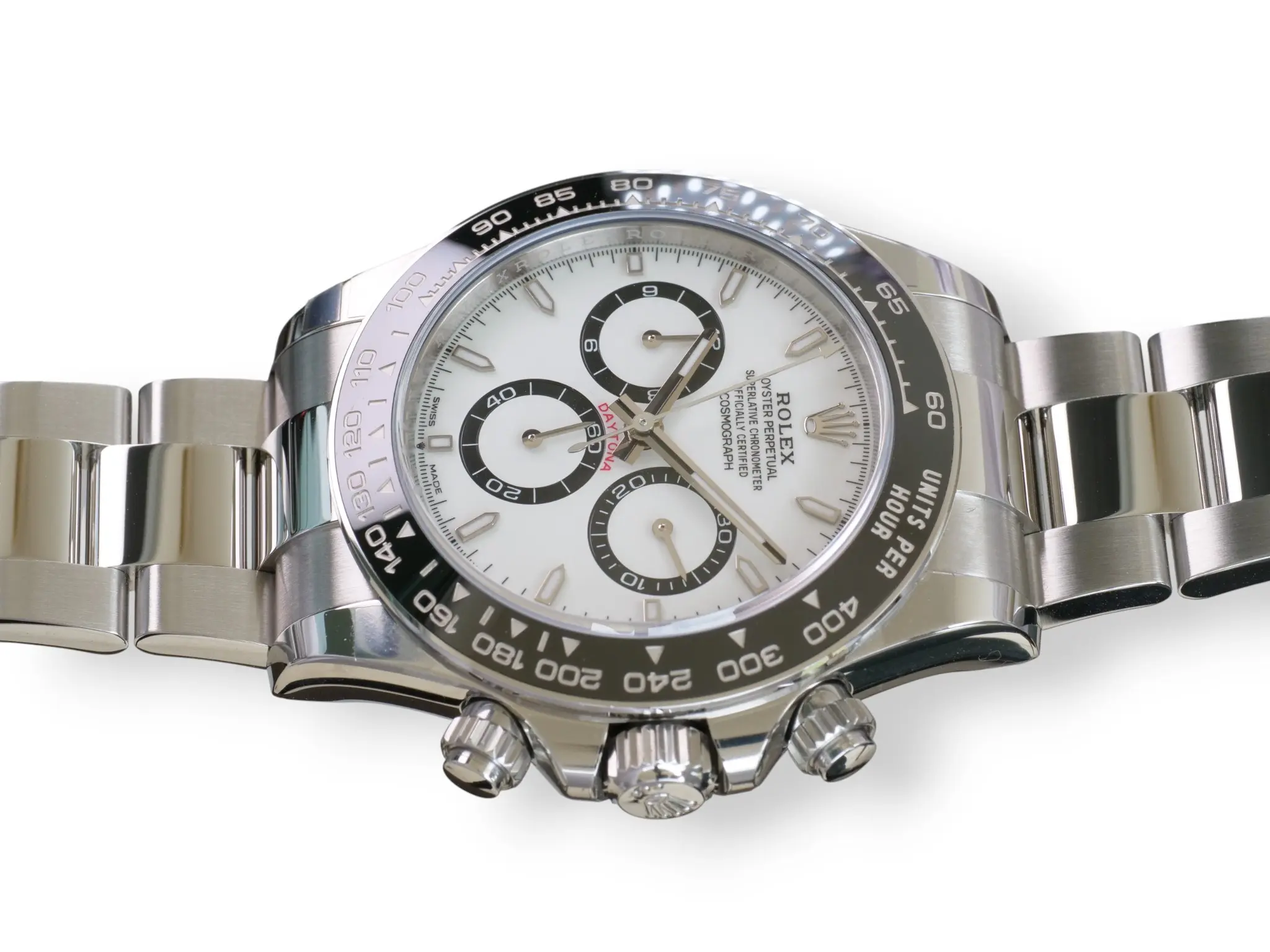 Rolex Datrona 126500LN Panda Dial Brand New 2025 full set with box and papers for sale at Calibre24 Luxury Watches Perth Australia