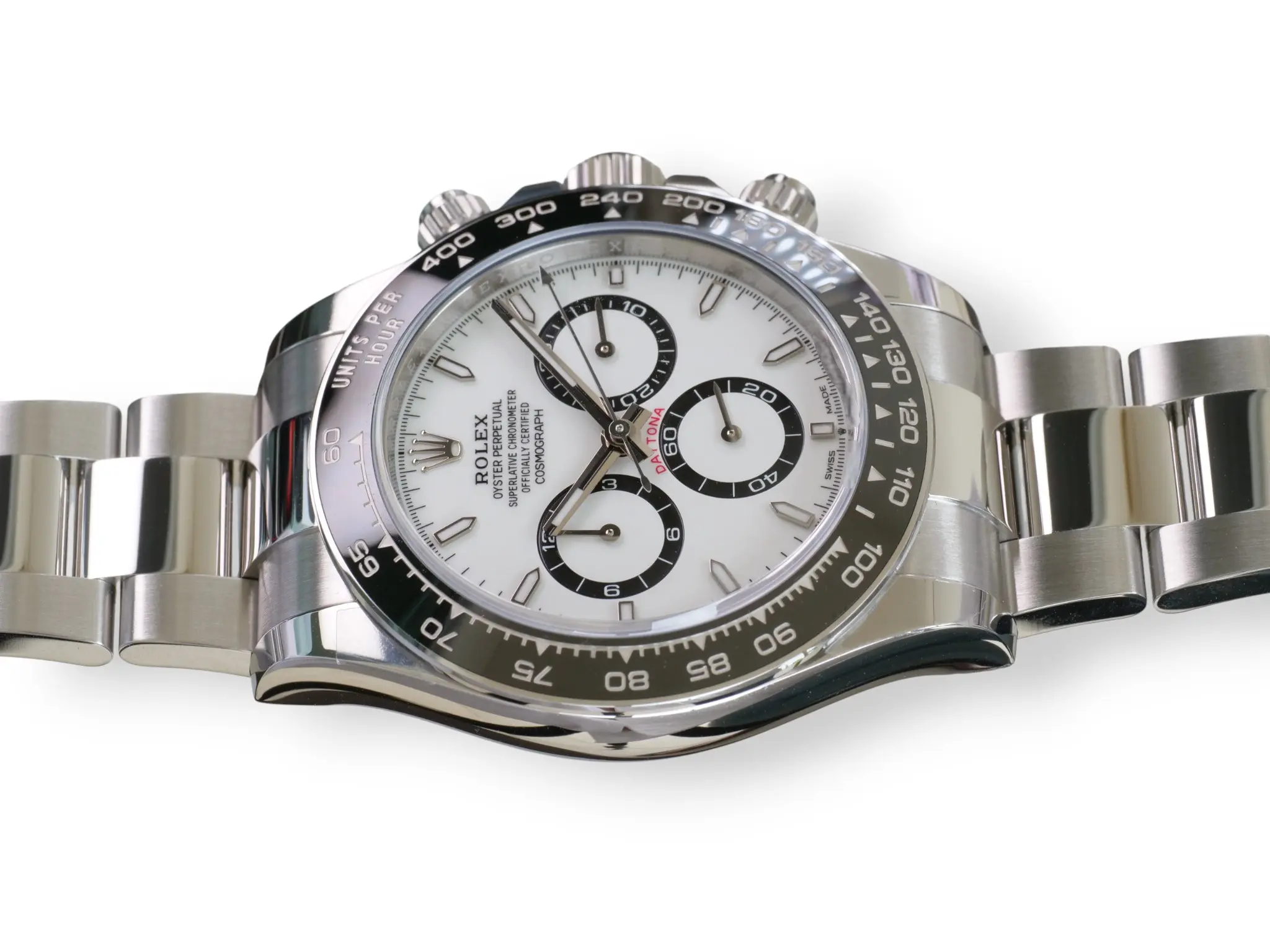 Rolex Datrona 126500LN Panda Dial Brand New 2025 full set with box and papers for sale at Calibre24 Luxury Watches Perth Australia