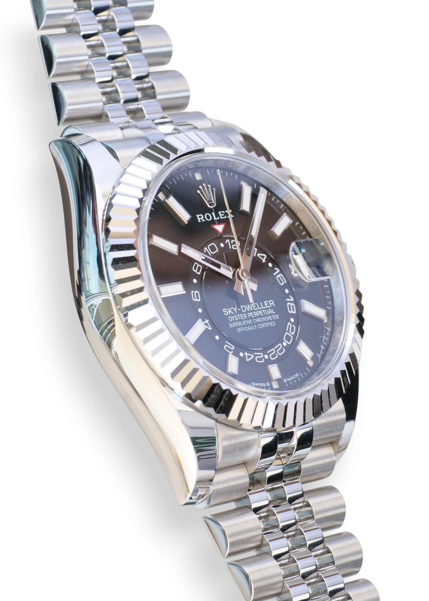 Rolex Sky-dweller Black Dial, Jubilee bracelet model 336934
