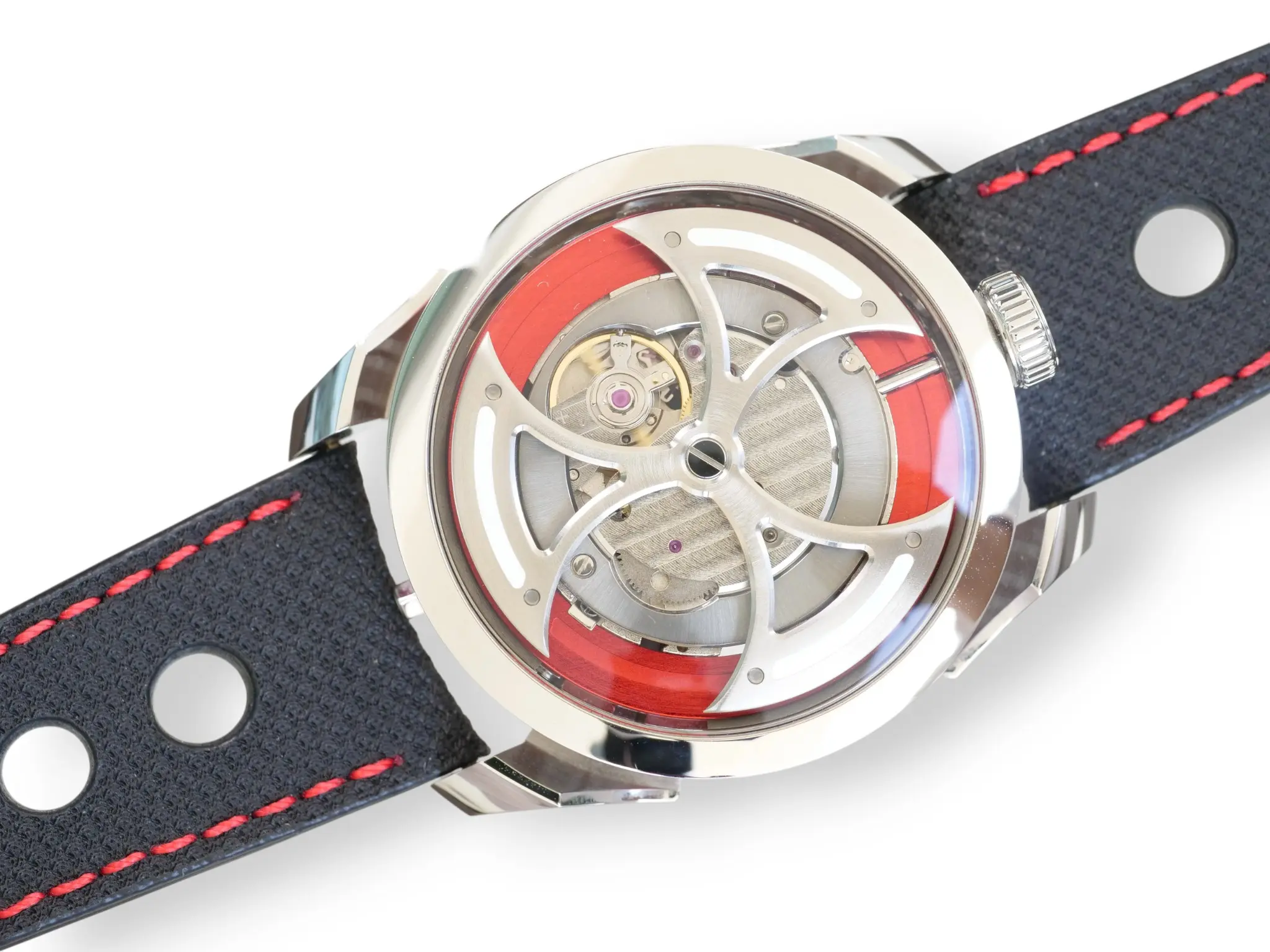 MB&F M.A.D editions MAD1 red full set 2023 for sale at Calibre24 Luxury Watches Perth Australia 1 14