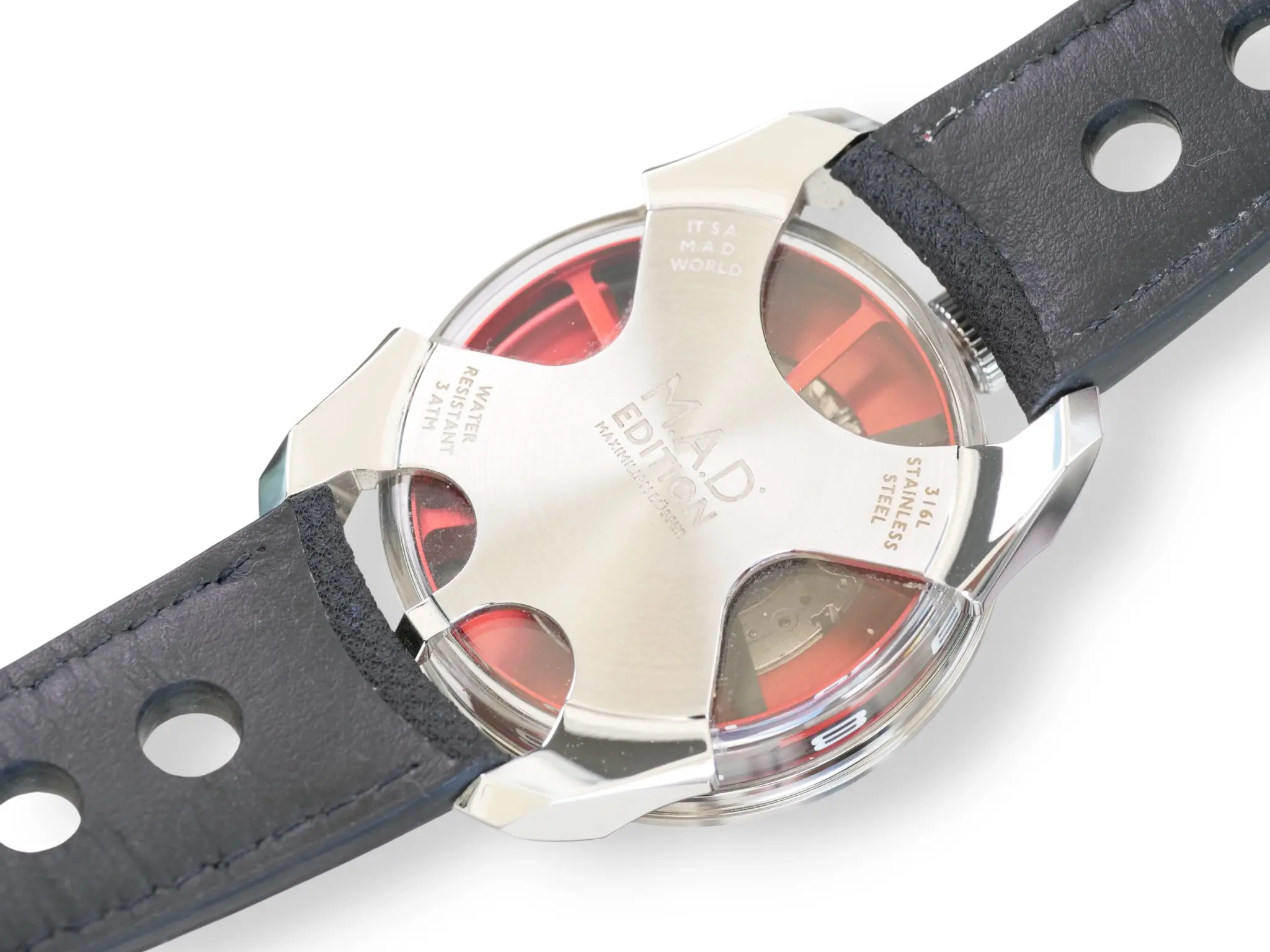 MB&F M.A.D editions MAD1 red full set 2023 for sale at Calibre24 Luxury Watches Perth Australia 1 14