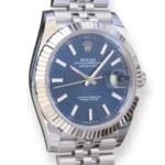 Rolex Datejust 41 Blue Dial 126334 Full Box set 2025 calibre24 luxury watches