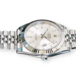 Rolex DateJust 41 SIlver Dial Fluted Bezel Jubilee Bracelet 126334 full set 2025 for sale at Calibre24 Luxury Watches Perth Australia