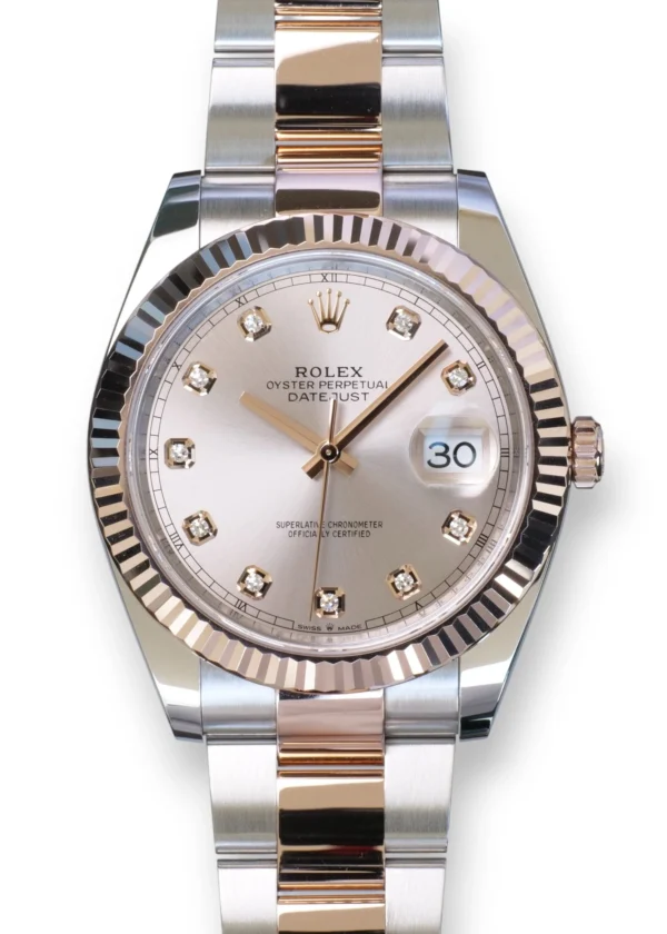 Rolex Datejust 41 Sundust Diamond Set Dial