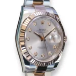 Rolex DateJust 41 SunDust Dial Diamond set Mint Condition full set 2021 for sale at Calibre24 Luxury Watches Perth Australia