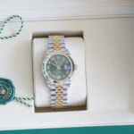 Rolex Datejust 31 Olive Green Dial Dialmond VI 278273 Brand New 2025 full set 2025 for sale at Calibre24 Luxury Watches Perth Australia