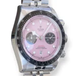 Tudor Black Bay Chrono Pink Dial Full Box set with papers at calibre24