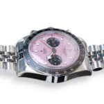 Tudor Black Bay Chrono Pink Dial Full Box set with papers at calibre24