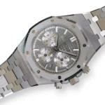 Audemars Piguet Royal Oak Chronograph 26715ST Mint Like New Condition 2024 full set with box and papers for sale at Calibre24 Luxury Watches Perth Australia