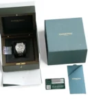 Audemars Piguet Royal Oak Chronograph 26715ST Mint Like New Condition 2024 full set with box and papers for sale at Calibre24 Luxury Watches Perth Australia