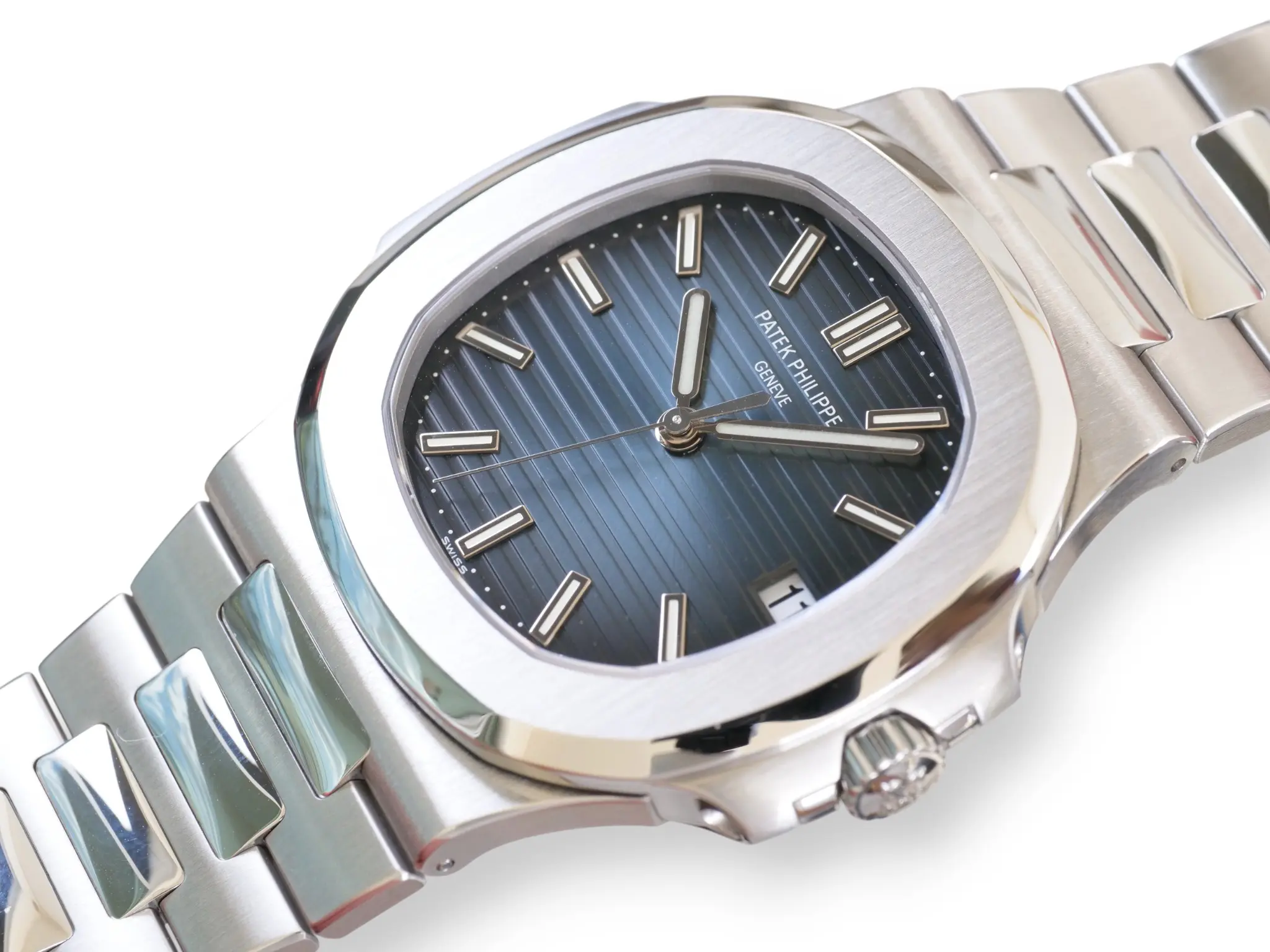 Patek Philippe Nautilus 5711 Blue Dial full set with box and papers for sale at Calibre24 Luxury Watches Perth Australia