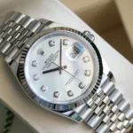 Rolex Datejust 36 Mother Of Pearl Diamond Dial 126234 2025 Brand New Condition full set with box and papers for sale at Calibre24 Luxury Watches Perth Australia