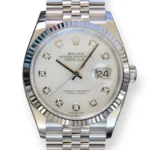 Rolex Datejust 36 Mother of Pearl Diamond-set dial Rolex Datejust 36 Mother Of Pearl Diamond Dial 126234 2025 Brand New Condition full set with box and papers for sale at Calibre24 Luxury Watches Perth Australia