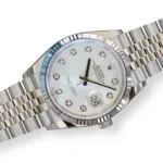 Rolex Datejust 36 Mother Of Pearl Diamond Dial 126234 2025 Brand New Condition full set with box and papers for sale at Calibre24 Luxury Watches Perth Australia