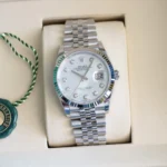 Rolex Datejust 36 Mother Of Pearl Diamond Dial 126234 2025 Brand New Condition full set with box and papers for sale at Calibre24 Luxury Watches Perth Australia