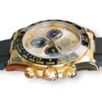 Rolex Daytona Pikachu 126518LN Yellow Golld Oyster Flex 2024 Mint Condition full set with box and papers for sale at Calibre24 Luxury Watches Perth Australia 01