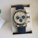 Rolex Daytona Pikachu 126518LN Yellow Golld Oyster Flex 2024 Mint Condition full set with box and papers for sale at Calibre24 Luxury Watches Perth Australia 01