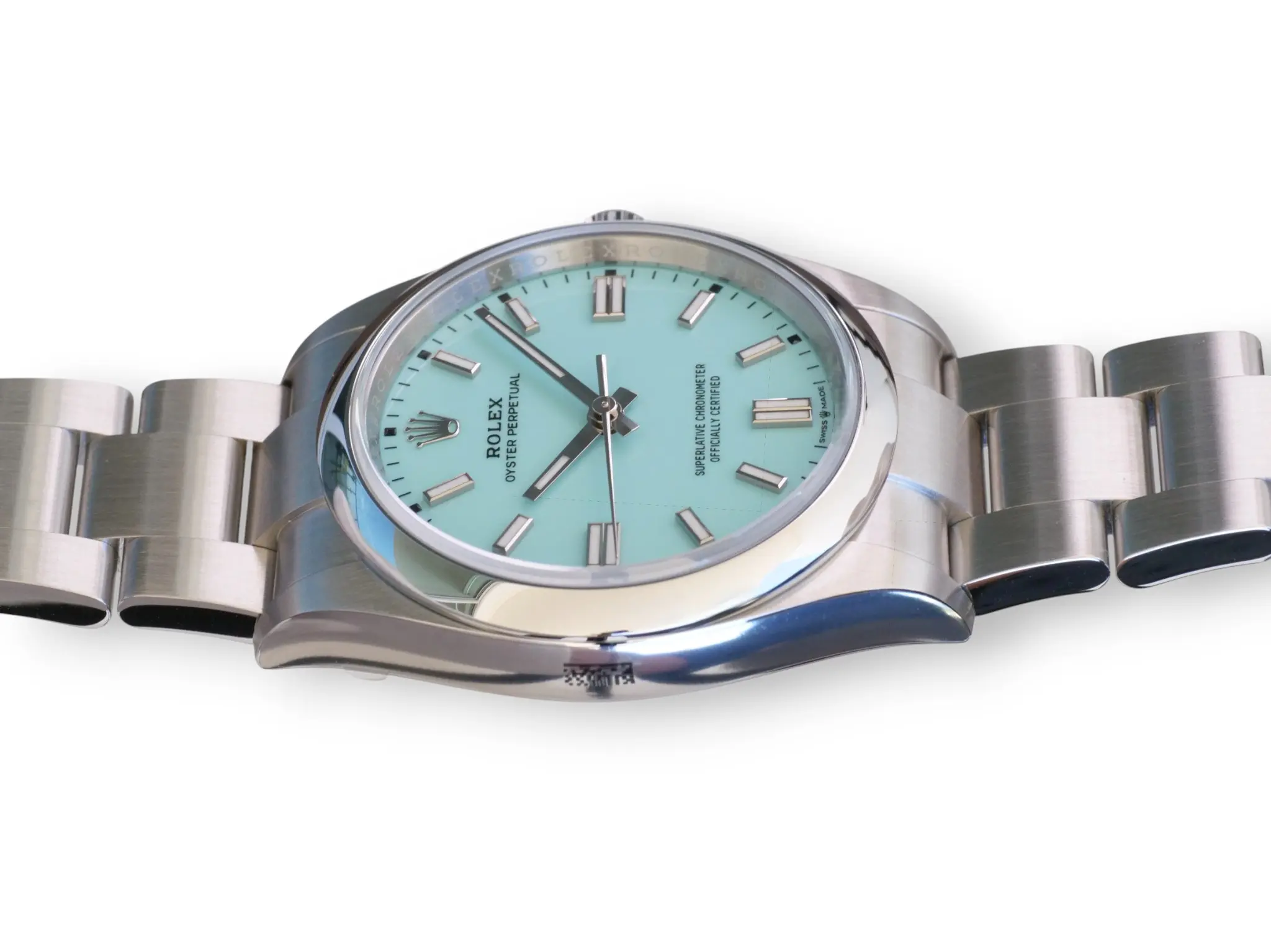 Rolex Oyster Perpetual 36 Tiffany blue Dial