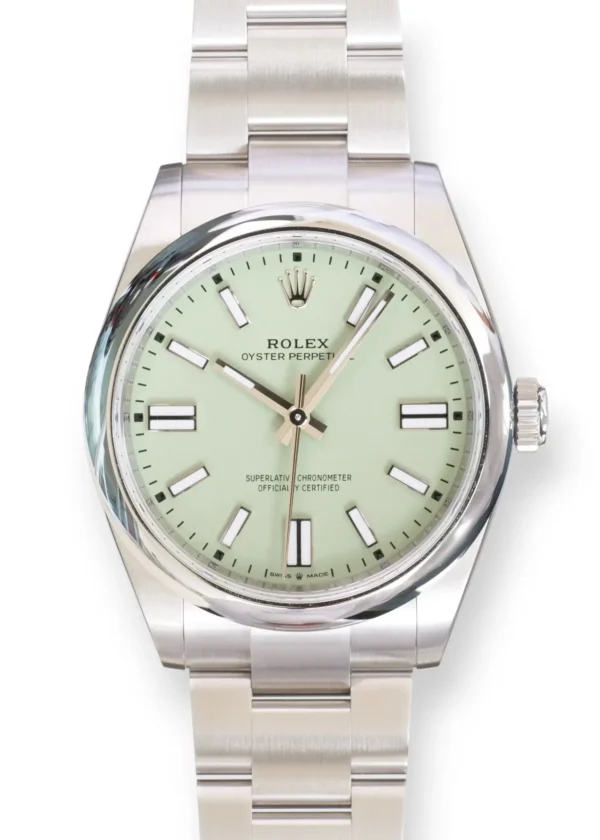 Rolex Oyster Perpetual 41 Pistachio Dial