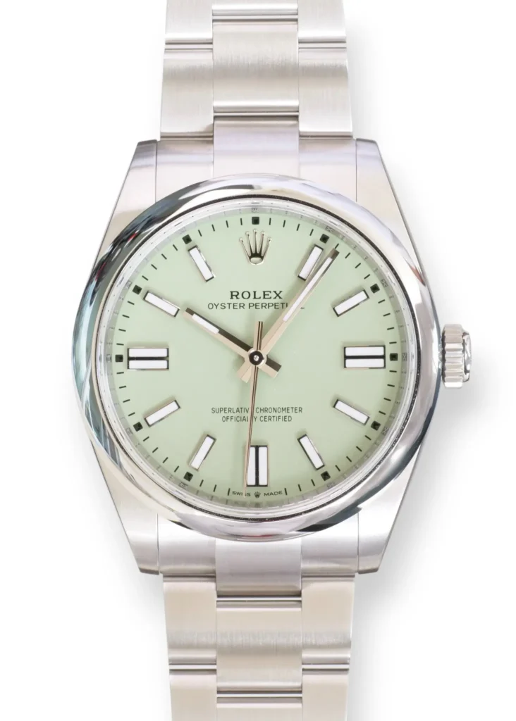 Rolex Oyster Perpetual 41 Pistachio Dial