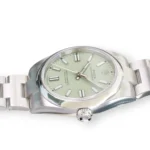 Rolex OP41 Pistachio 134300 2025 full set with box and papers for sale at Calibre24 Luxury Watches Perth Australia 14