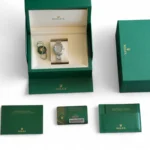 Rolex Oyster Perpetual 28 Pistachio Dial 276200 OP28 Brand New 2025 full set with box and papers for sale at Calibre24 Luxury Watches Perth Australia